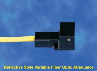 Variable Fiber Optic Attenuator - Reflective Style