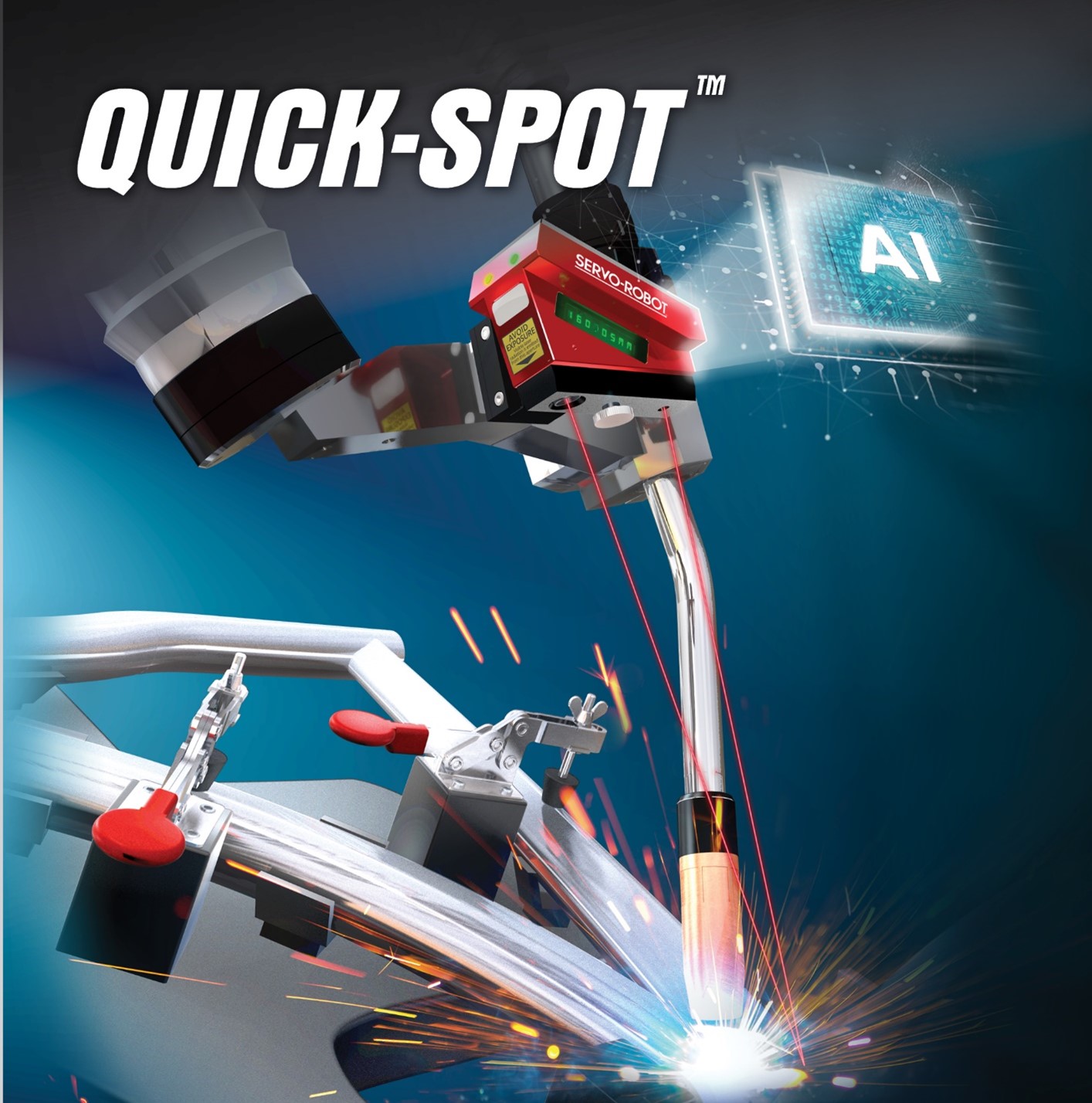 QUICKSPOT (Arc Seam Finding) Get a price quote from ServoRobot Inc